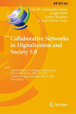 Cover image: Collaborative Networks in Digitalization and Society 5.0 9783031148439