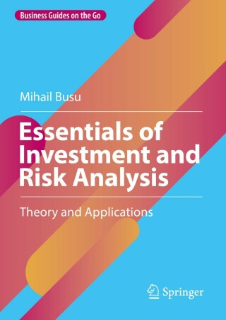 Cover image: Essentials of Investment and Risk Analysis 9783031150555