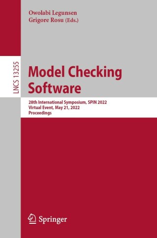 Imagen de portada: Model Checking Software 9783031150760
