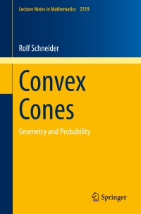 Titelbild: Convex Cones 9783031151262