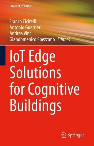 Cover image: IoT Edge Solutions for Cognitive Buildings 9783031151590