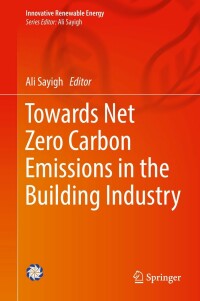 Titelbild: Towards Net Zero Carbon Emissions in the Building Industry 9783031152177