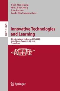 Cover image: Innovative Technologies and Learning 9783031152726