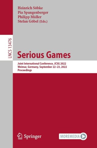 Cover image: Serious Games 9783031153242