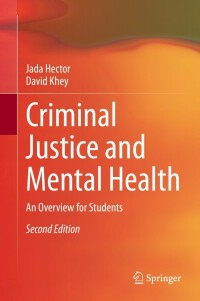 Cover image: Criminal Justice and Mental Health 2nd edition 9783031153372