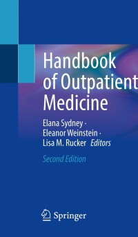 Cover image: Handbook of Outpatient Medicine 2nd edition 9783031153525