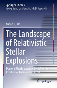 Cover image: The Landscape of Relativistic Stellar Explosions 9783031153662