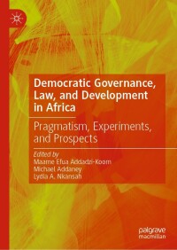 Titelbild: Democratic Governance, Law, and Development in Africa 9783031153969