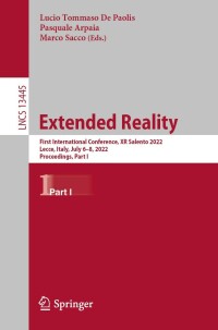 Cover image: Extended Reality 9783031155451