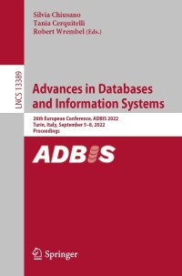 Cover image: Advances in Databases and Information Systems 9783031157394