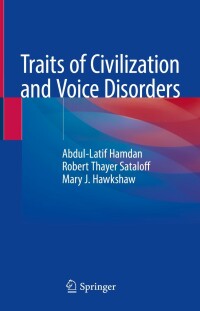 Cover image: Traits of Civilization and Voice Disorders 9783031157493