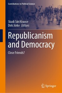 Cover image: Republicanism and Democracy 9783031157790