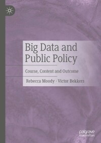 Titelbild: Big Data and Public Policy 9783031160301