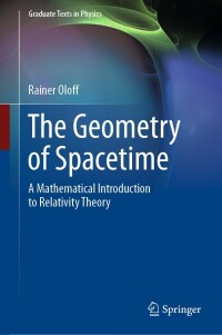 Cover image: The Geometry of Spacetime 9783031161384