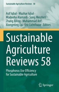 Cover image: Sustainable Agriculture Reviews 58 9783031161544