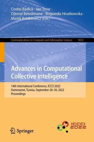 Titelbild: Advances in Computational Collective Intelligence 9783031162091