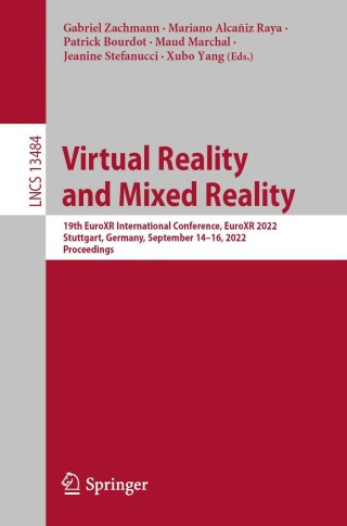 Titelbild: Virtual Reality and Mixed Reality 9783031162336