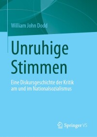 Cover image: Unruhige Stimmen 9783031162831