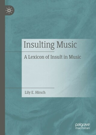 Cover image: Insulting Music 9783031164651