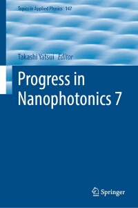 Cover image: Progress in Nanophotonics 7 9783031165177