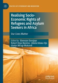 Imagen de portada: Realising Socio-Economic Rights of Refugees and Asylum Seekers in Africa 9783031165474