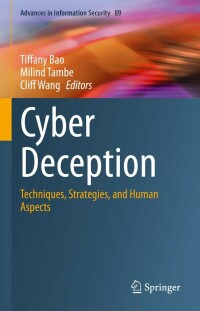 Cover image: Cyber Deception 9783031166129