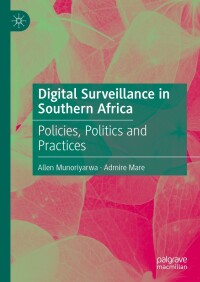 Imagen de portada: Digital Surveillance in Southern Africa 9783031166358