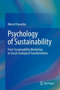 Cover image: Psychology of Sustainability 9783031167515