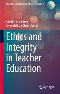 Omslagafbeelding: Ethics and Integrity in Teacher Education 9783031169212