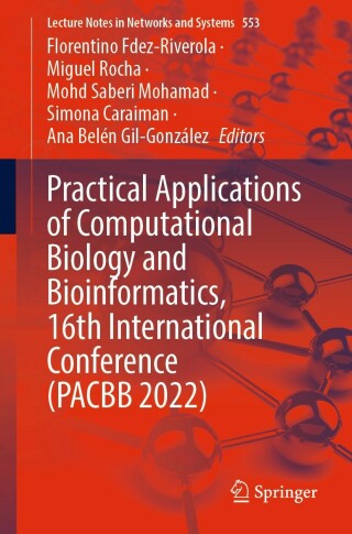 Cover image: Practical Applications of Computational Biology and Bioinformatics, 16th International Conference (PACBB 2022) 9783031170232