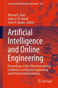 Imagen de portada: Artificial Intelligence and Online Engineering 9783031170904