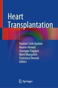 Cover image: Heart Transplantation 9783031173103
