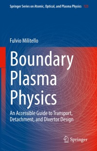 Immagine di copertina: Boundary Plasma Physics 9783031173387