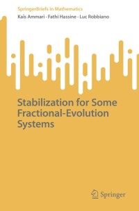 Imagen de portada: Stabilization for Some Fractional-Evolution Systems 9783031173424