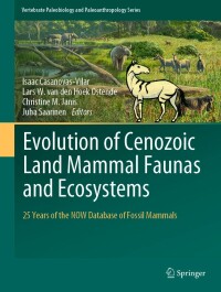Imagen de portada: Evolution of Cenozoic Land Mammal Faunas and Ecosystems 9783031174902