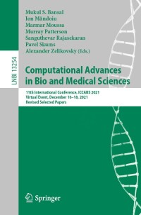 Imagen de portada: Computational Advances in Bio and Medical Sciences 9783031175305