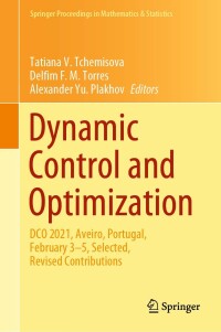 Imagen de portada: Dynamic Control and Optimization 9783031175572