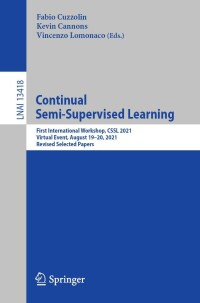 Immagine di copertina: Continual Semi-Supervised Learning 9783031175862