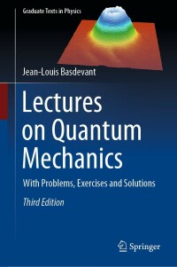 Cover image: Lectures on Quantum Mechanics 3rd edition 9783031176340