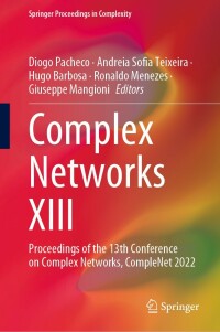 Imagen de portada: Complex Networks XIII 9783031176579