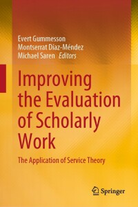 Imagen de portada: Improving the Evaluation of Scholarly Work 9783031176616