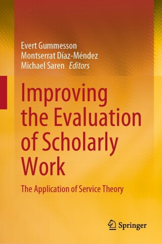 Cover image: Improving the Evaluation of Scholarly Work 9783031176616