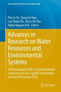 Omslagafbeelding: Advances in Research on Water Resources and Environmental Systems 9783031178078