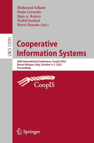 Titelbild: Cooperative Information Systems 9783031178337