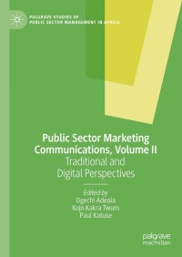 Cover image: Public Sector Marketing Communications, Volume II 9783031178627