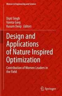 Titelbild: Design and Applications of Nature Inspired Optimization 9783031179280