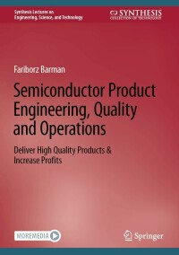 Cover image: Semiconductor Product Engineering, Quality and Operations 9783031180293