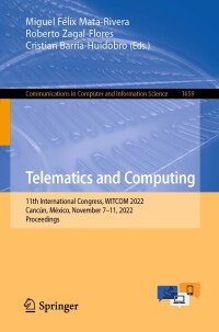 Omslagafbeelding: Telematics and Computing 9783031180811