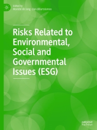 Imagen de portada: Risks Related to Environmental, Social and Governmental Issues (ESG) 9783031182266