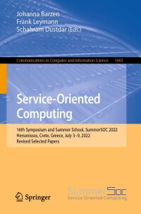 Cover image: Service-Oriented Computing 9783031183034